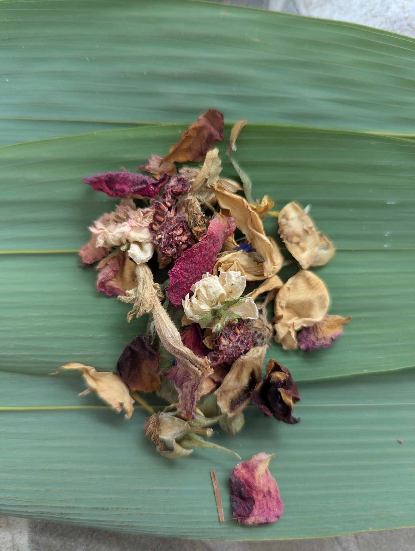 Forage filled bamboo wraps