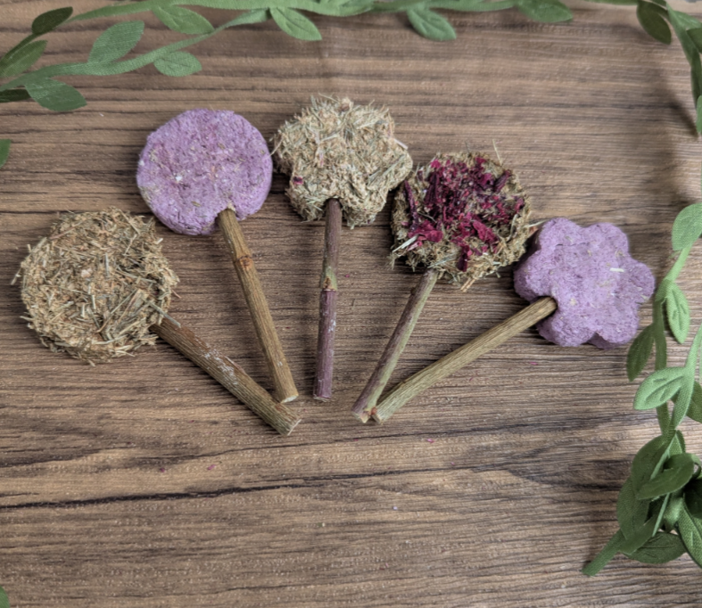 Natural lolly pops
