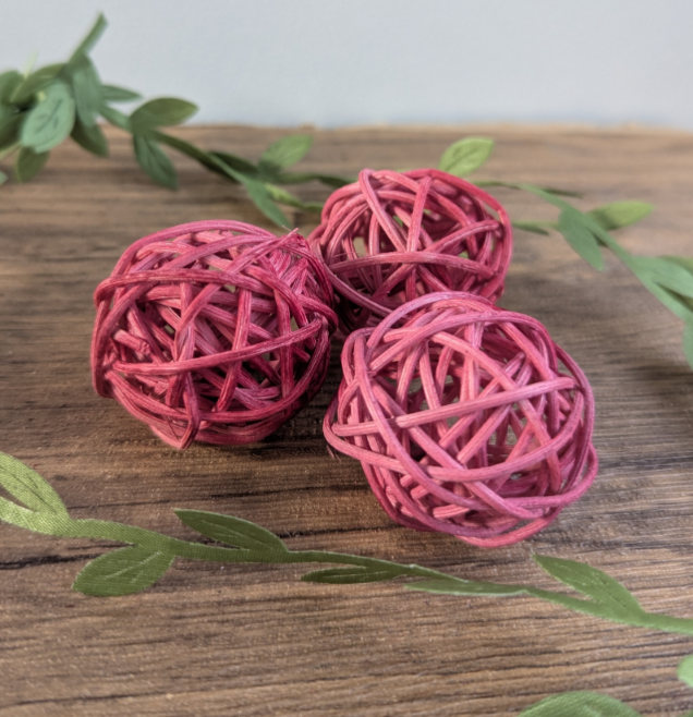 Hibiscus Rattan Balls