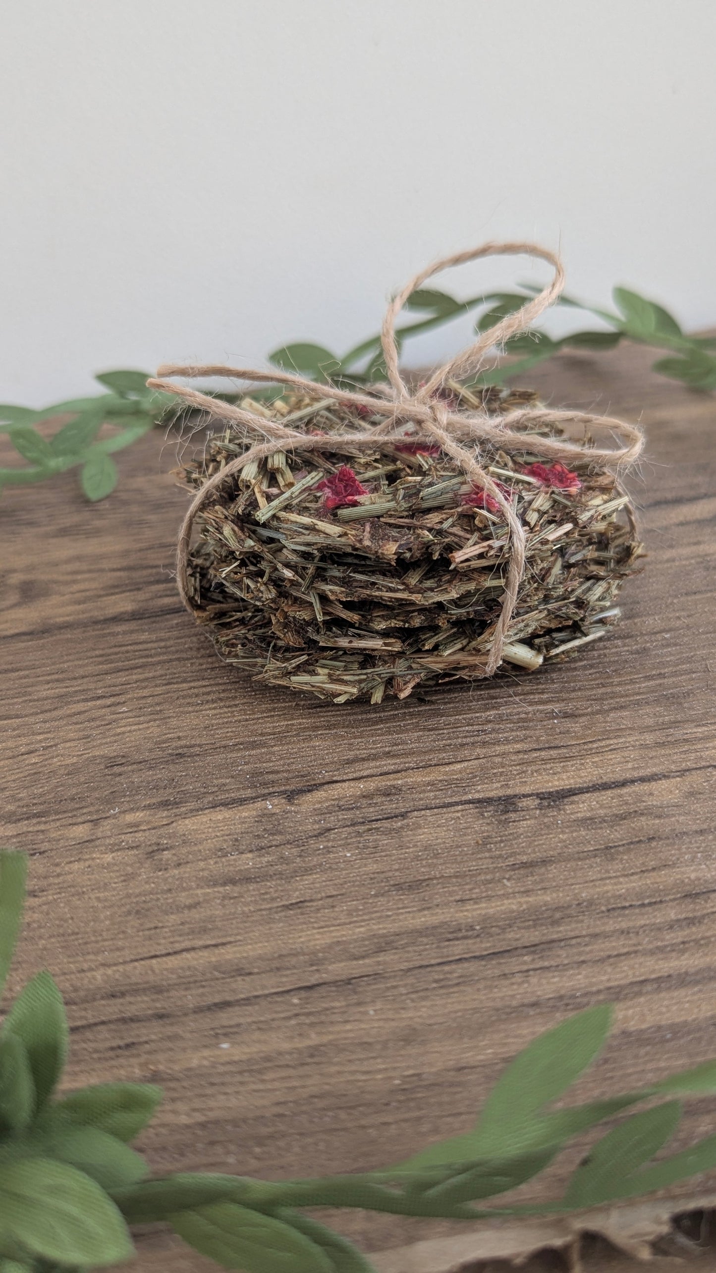 Raspberry hay cookies