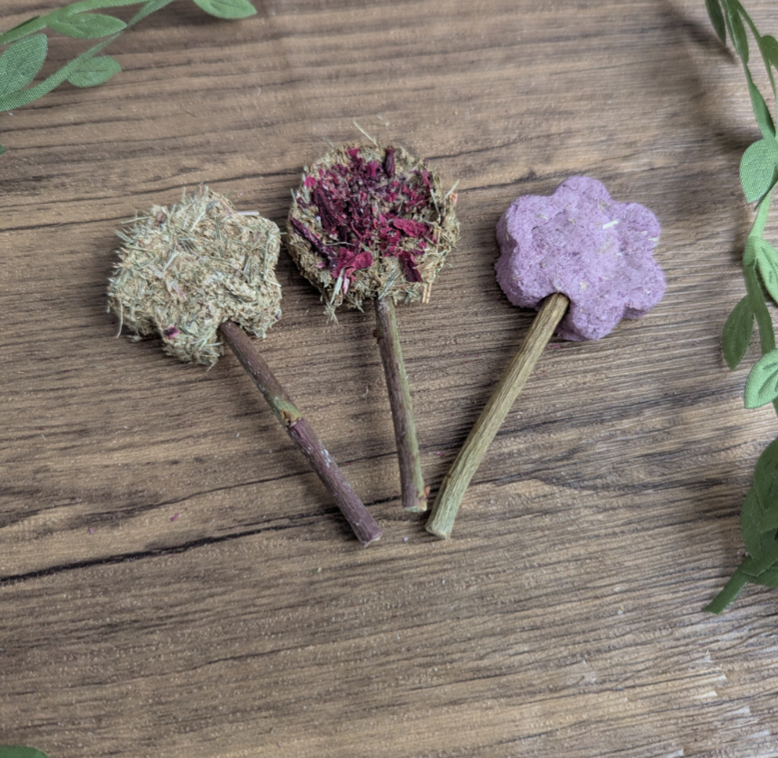 Natural lolly pops