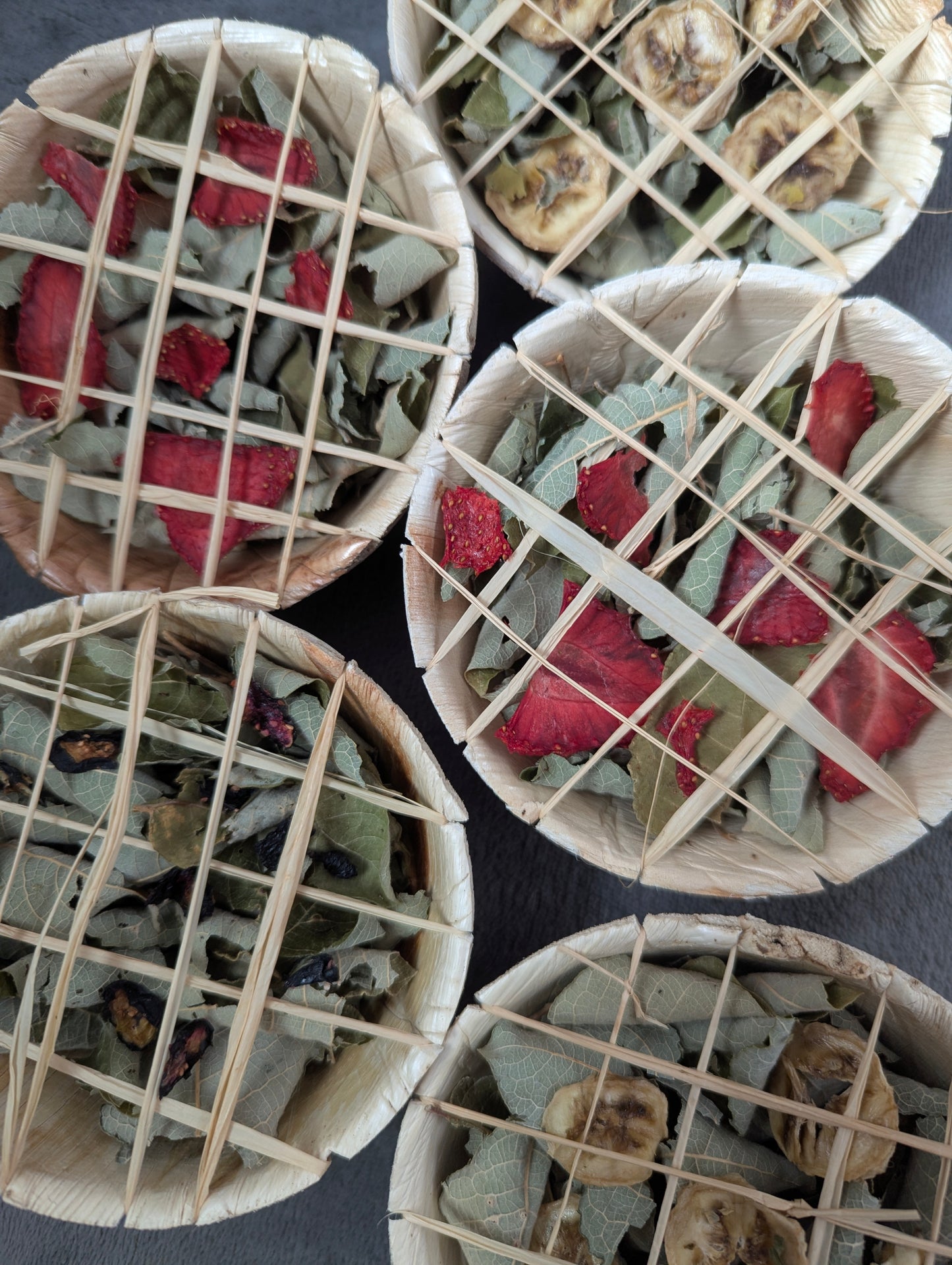 Fruit and Forage Pie treat for rabbits and other small animals