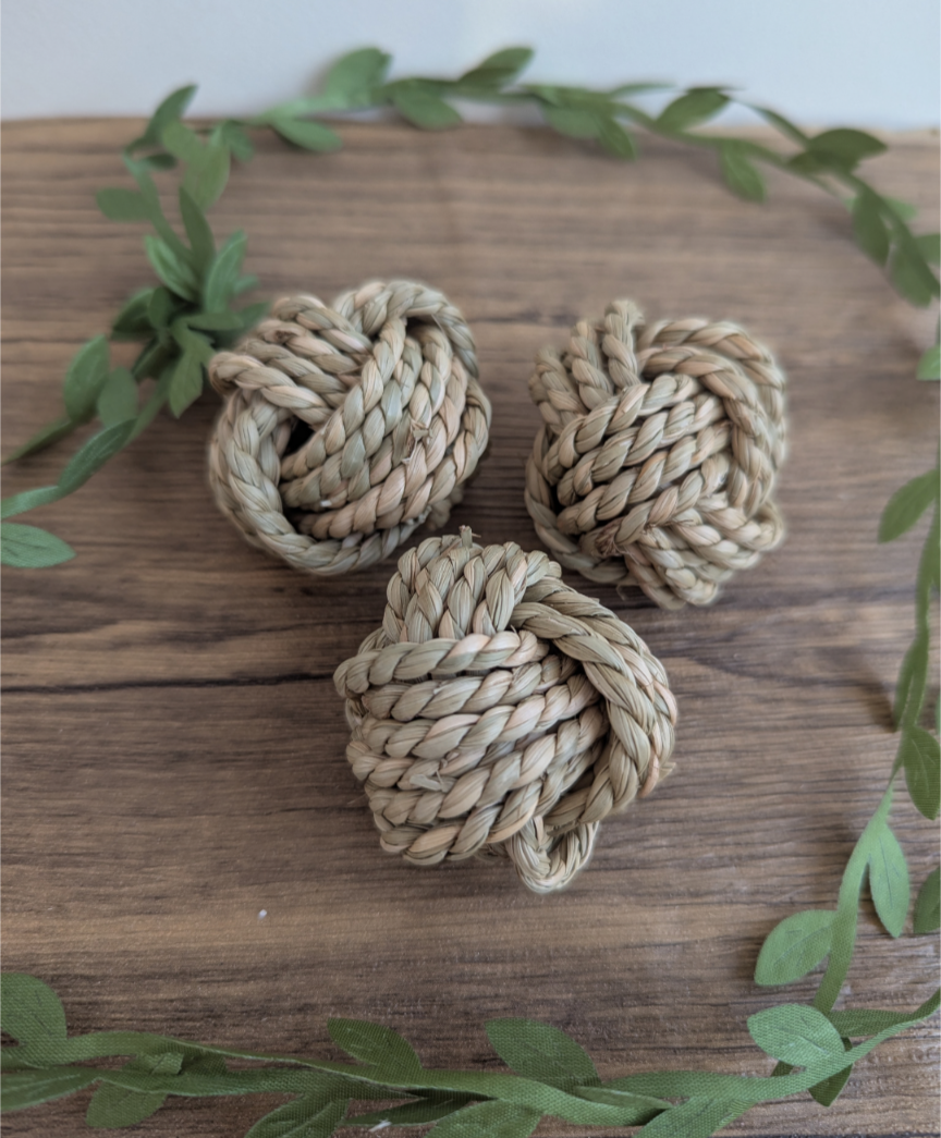 Sea grass balls