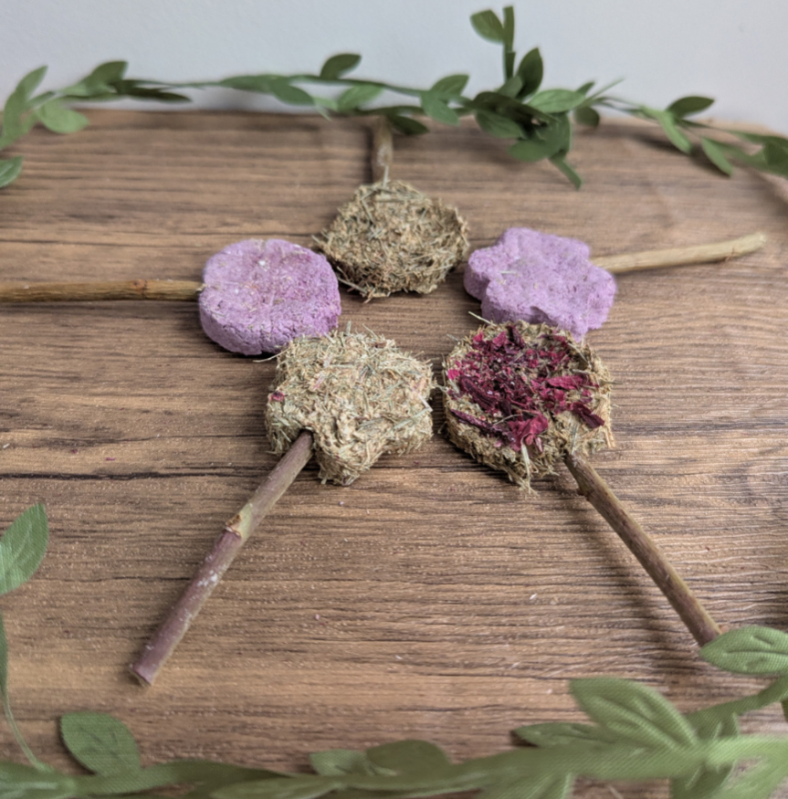 Natural lolly pops