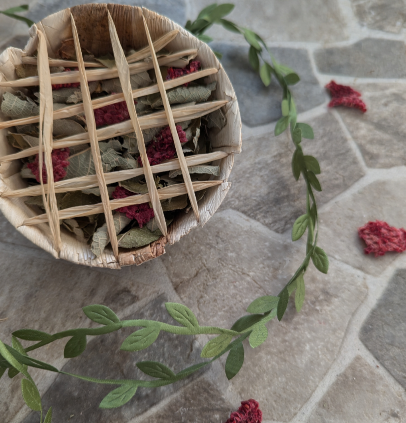 Fruit and Forage Pie treat for rabbits and other small animals