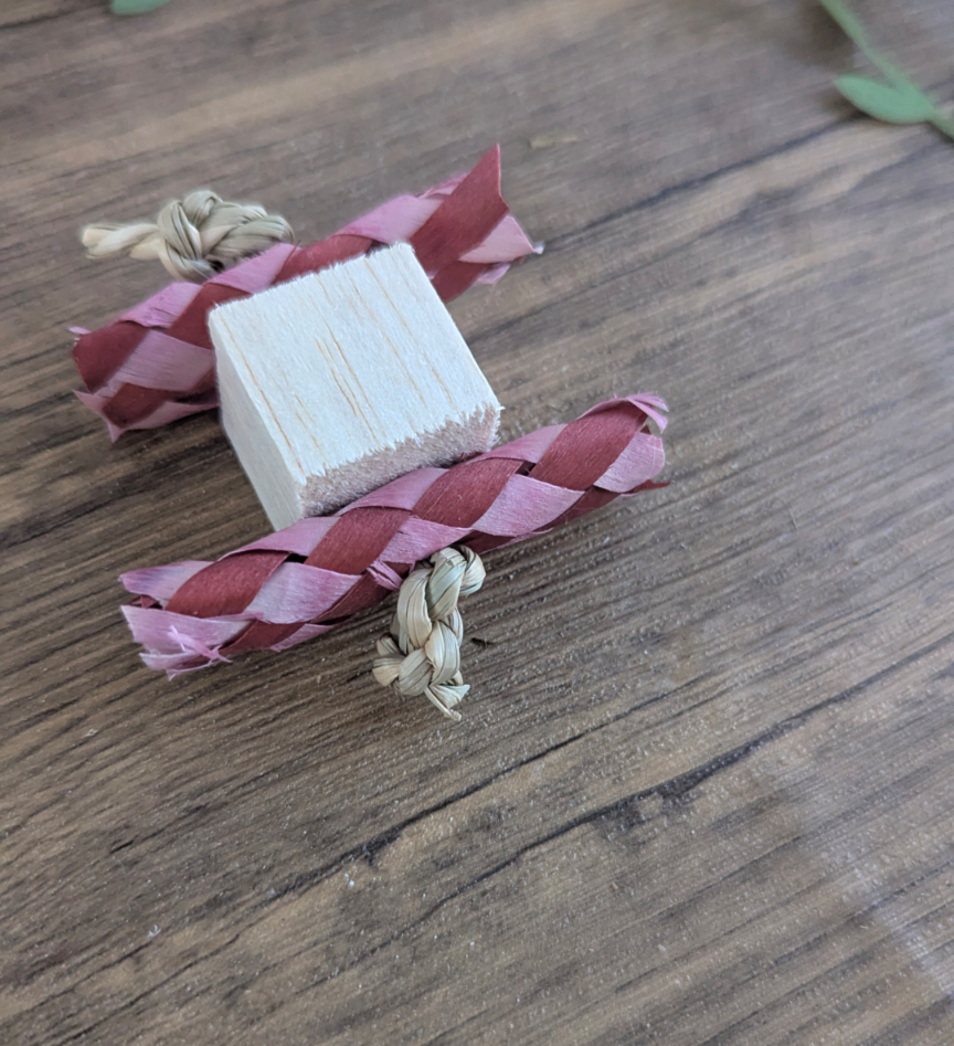 Bamboo balsa chew toy