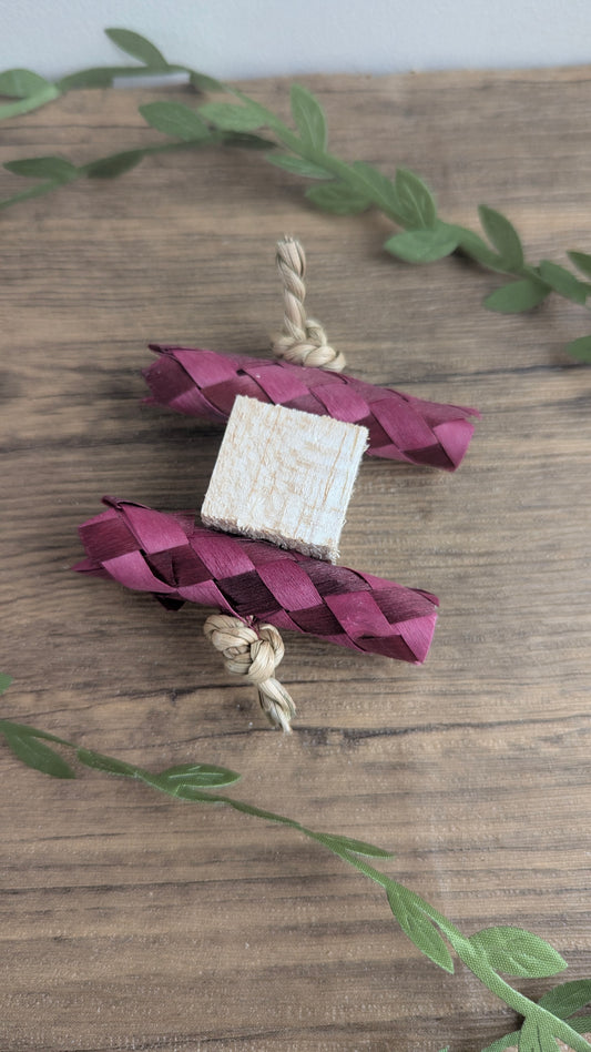 Bamboo balsa chew toy