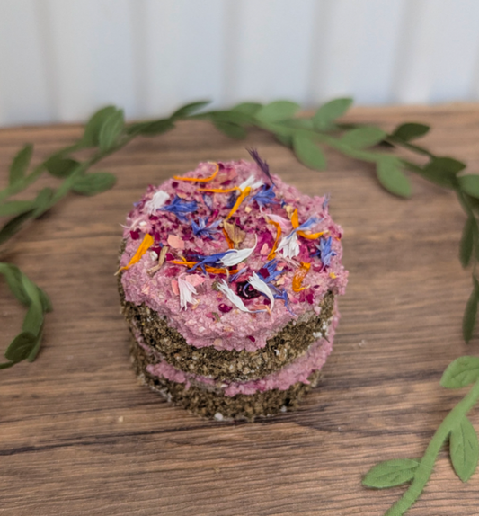 Rabbit birthday cake treat