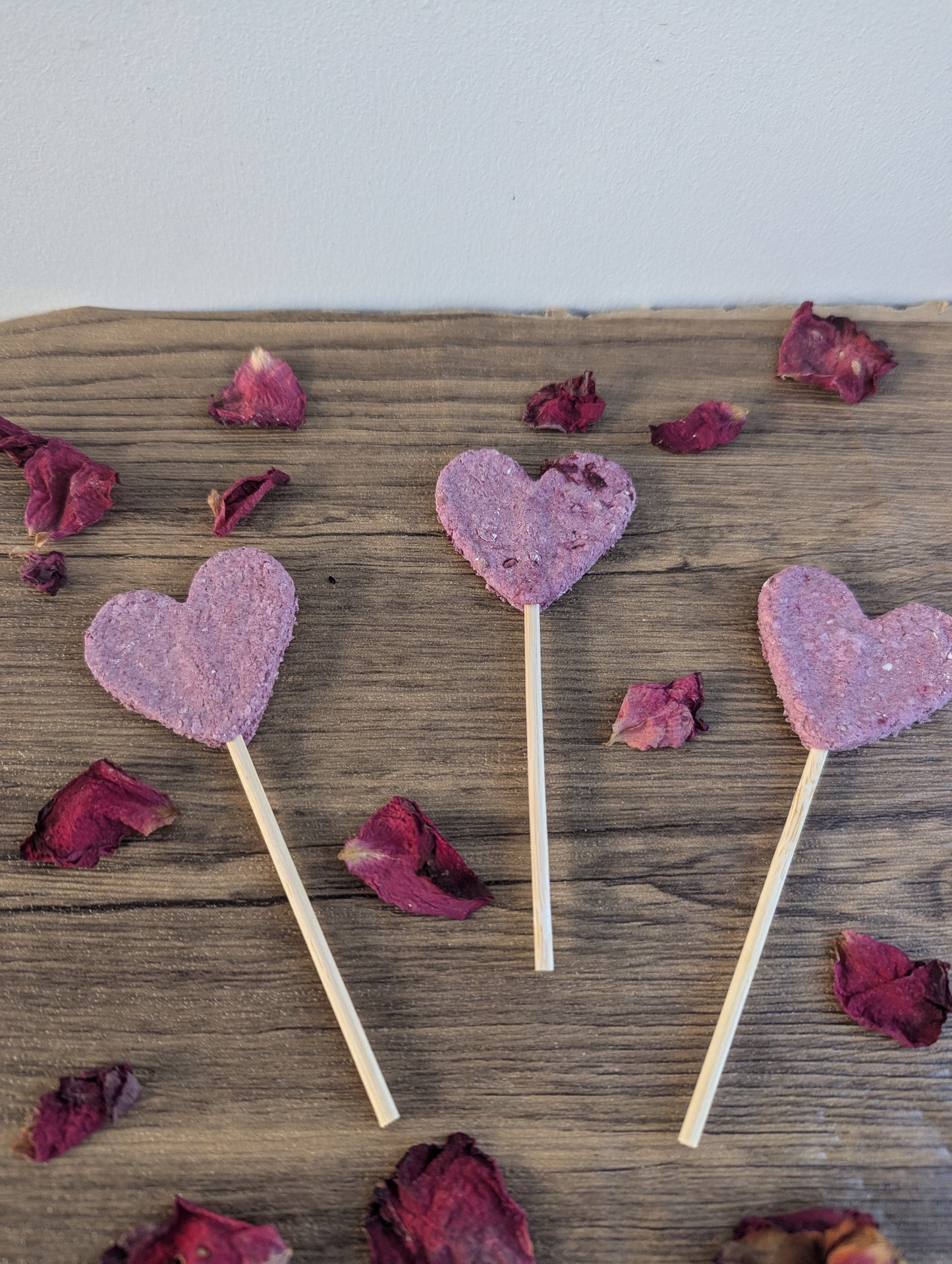 Valentine's day Heart lolly treats