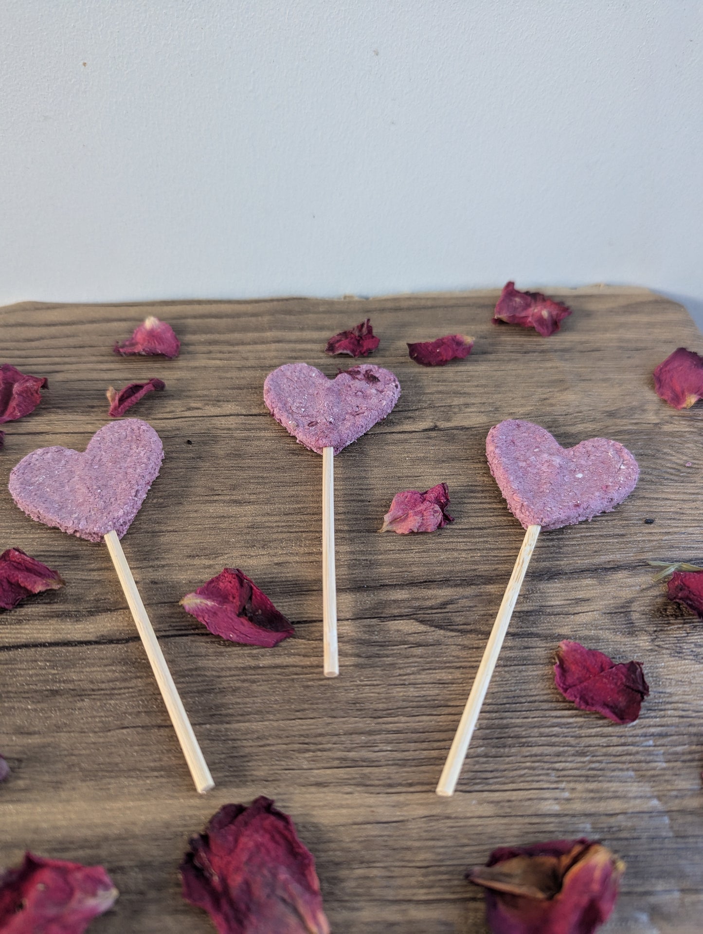 Valentine's day Heart lolly treats