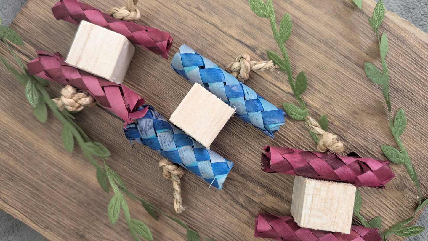 Bamboo balsa chew toy