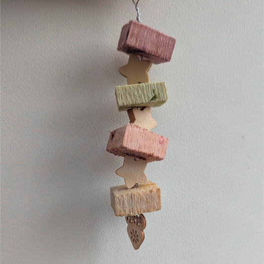 Star balsa dangle toy